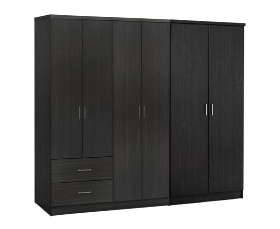 ΝΤΟΥΛΑΠΑ 6ΦΥΛΛΗ BLAKELY HM21235.01 ΜΕΛΑΜΙΝΗ ΧΡΩΜΑ ZEBRANO 201x43x181Υεκ - ΝΤΟΥΛΑΠΕΣ στο Milonadakis.gr