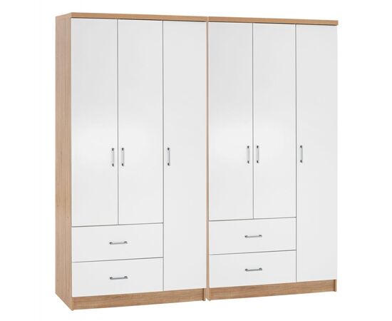 ΝΤΟΥΛΑΠΑ 6ΦΥΛΛΗ CAESAR HM21236.02 ΜΕΛΑΜΙΝΗ SONAMA & ΛΕΥΚΟ 180x42,5Χ181Υεκ. - ΝΤΟΥΛΑΠΕΣ στο Milonadakis.gr