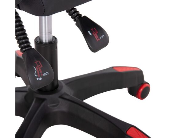 ΠΟΛΥΘΡΟΝΑ GAMING DARREN HM1203.01 ΜΑΥΡΟ-ΚΟΚΚΙΝΟ PVC & NYLON 58.5x100x120Υεκ. - ΚΑΡΕΚΛΕΣ ΓΡΑΦΕΙΟΥ στο Milonadakis.gr