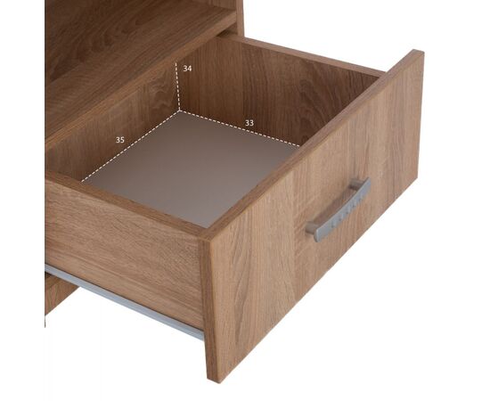 ΣΕΤ ΚΡΕΒΑΤΟΚΑΜΑΡΑΣ 6ΤΜΧ ADLER HM11759 ΜΕΛΑΜΙΝΗ SONAMA OAK-ΓΙΑ ΣΤΡΩΜΑ 160x200εκ - ΣΕΤ ΚΡΕΒΑΤΟΚΑΜΑΡΑΣ στο Milonadakis.gr