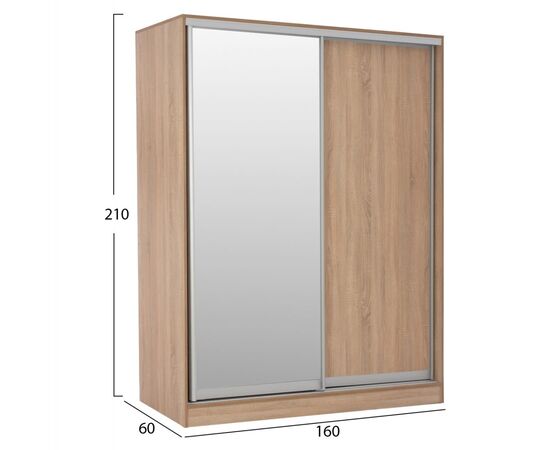 ΣΕΤ ΚΡΕΒΑΤΟΚΑΜΑΡΑΣ 6ΤΜΧ ADLER HM11759 ΜΕΛΑΜΙΝΗ SONAMA OAK-ΓΙΑ ΣΤΡΩΜΑ 160x200εκ - ΣΕΤ ΚΡΕΒΑΤΟΚΑΜΑΡΑΣ στο Milonadakis.gr