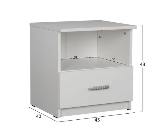 ΣΕΤ ΚΡΕΒΑΤΟΚΑΜΑΡΑΣ 6ΤΜΧ ADLER HM11759.03 ΜΕΛΑΜΙΝΗ ΛΕΥΚΗ-ΓΙΑ ΣΤΡΩΜΑ 160x200εκ - ΣΕΤ ΚΡΕΒΑΤΟΚΑΜΑΡΑΣ στο Milonadakis.gr