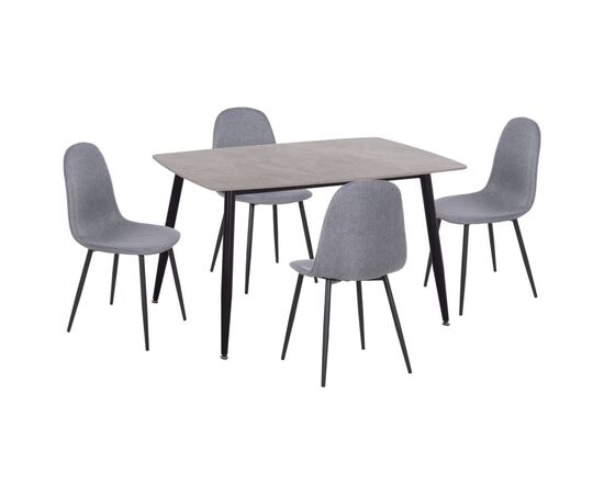 ΣΕΤ ΤΡΑΠΕΖΑΡΙΑΣ 5ΤΜΧ RAVEN HM21068.03 ΚΕΡΑΜΙΚΟ TOP ΓΚΡΙ ΜΑΡΜΑΡΟ--ΓΚΡΙ ΥΦΑΣΜΑ - ΤΡΑΠΕΖΑΡΙΕΣ στο Milonadakis.gr