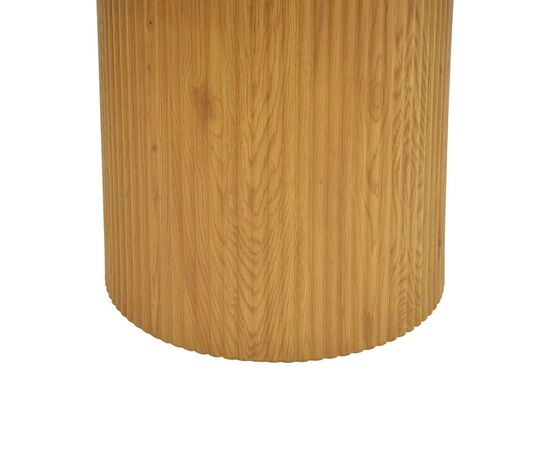 Τραπέζι Karulo pakoworld mdf σε sonoma απόχρωση Φ120x76εκ - ΤΡΑΠΕΖΙΑ ΚΟΥΖΙΝΑΣ στο Milonadakis.gr