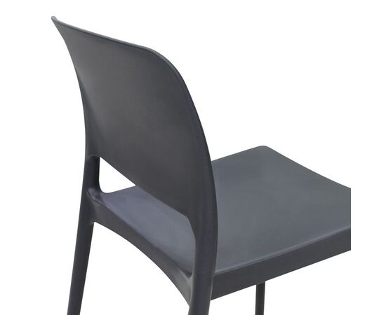 Καρέκλα Fenxy pakoworld pp σε μαύρη απόχρωση 38x42x77εκ - ΚΑΡΕΚΛΕΣ - ΠΟΛΥΘΡΟΝΕΣ στο Milonadakis.gr