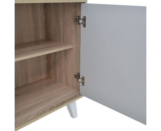 Μπουφές Billie pakoworld sonoma-γκρι 149x40x77εκ - ΜΠΟΥΦΕΔΕΣ-ΚΟΝΣΟΛΕΣ στο Milonadakis.gr