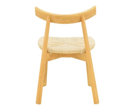 Καρέκλα Clareta pakoworld rubberwood-σχοινί σε φυσική απόχρωση 53x55x79εκ - ΚΑΡΕΚΛΕΣ - ΠΟΛΥΘΡΟΝΕΣ ΕΣ. στο Milonadakis.gr