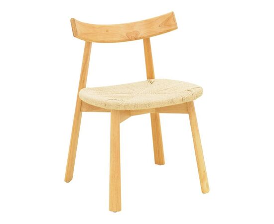 Καρέκλα Clareta pakoworld rubberwood-σχοινί σε φυσική απόχρωση 53x55x79εκ - ΚΑΡΕΚΛΕΣ - ΠΟΛΥΘΡΟΝΕΣ ΕΣ. στο Milonadakis.gr