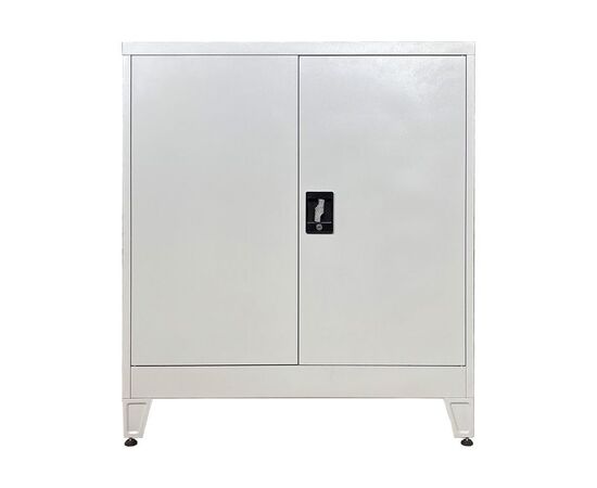 Ντουλάπι Armon pakoworld μέταλλο σε απόχρωση ανοιχτό γκρι 90x45x100εκ - ΟΡΓΑΝΩΣΗ ΣΠΙΤΙΟΥ στο Milonadakis.gr