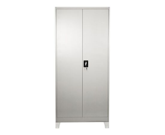 Ντουλάπα Ugren pakoworld μέταλλο σε απόχρωση ανοιχτό γκρι 90x40x190εκ - ΟΡΓΑΝΩΣΗ ΣΠΙΤΙΟΥ στο Milonadakis.gr