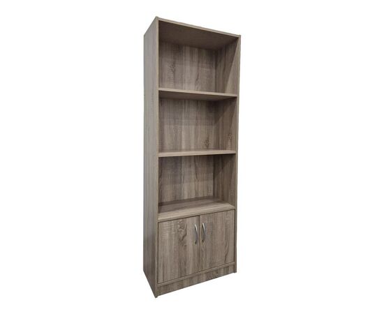 Βιβλιοθήκη Tekaro pakoworld σε sonoma απόχρωση 60x29x166εκ - ΒΙΒΛΙΟΘΗΚΕΣ στο Milonadakis.gr