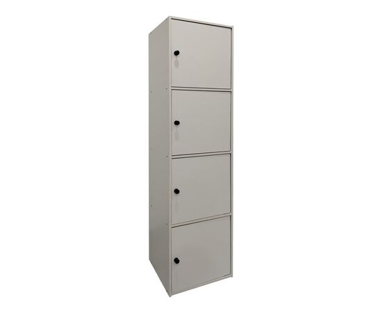 Ντουλάπι-στήλη Gabino pakoworld σε λευκή απόχρωση 40x39x158εκ - ΟΡΓΑΝΩΣΗ ΣΠΙΤΙΟΥ στο Milonadakis.gr