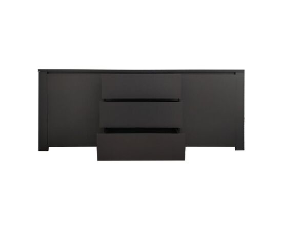 Μπουφές Kalya pakoworld σε ανθρακί απόχρωση 220x49x89.5εκ - ΜΠΟΥΦΕΔΕΣ-ΚΟΝΣΟΛΕΣ στο Milonadakis.gr