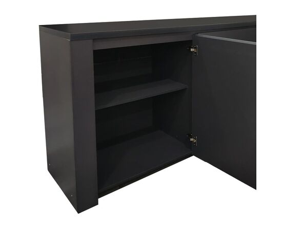 Μπουφές Kalya pakoworld σε ανθρακί απόχρωση 220x49x89.5εκ - ΜΠΟΥΦΕΔΕΣ-ΚΟΝΣΟΛΕΣ στο Milonadakis.gr