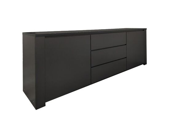 Μπουφές Kalya pakoworld σε ανθρακί απόχρωση 220x49x89.5εκ - ΜΠΟΥΦΕΔΕΣ-ΚΟΝΣΟΛΕΣ στο Milonadakis.gr