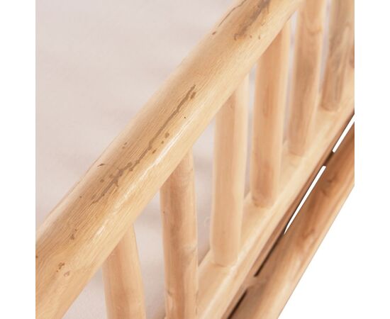 ΣΕΤ ΣΑΛΟΝΙ 4ΤΜΧ EDDARD HM9340.25 ΑΠΟ ΜΑΣΙΦ ΞΥΛΟ TEAK  ΦΥΣΙΚΟ - ΛΕΥΚΟ - ΣΕΤ ΣΑΛΟΝΙΑ στο Milonadakis.gr