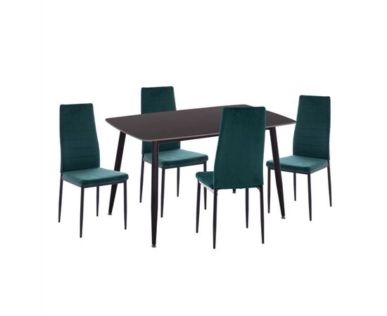 ΣΕΤ ΤΡΑΠΕΖΑΡΙΑΣ 5ΤΜΧ RAVEN HM21265.02 ΚΕΡΑΜΙΚΟ TOP ΜΑΥΡΟ ΜΑΡΜΑΡΟ--ΒΕΛΟΥΔΟ ΚΥΠΑΡΙΣΣΙ - ΤΡΑΠΕΖΑΡΙΕΣ στο Milonadakis.gr
