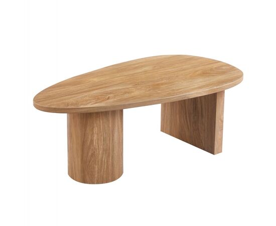 ΤΡΑΠΕΖΙ ΣΑΛΟΝΙΟΥ ΟΒΑΛ ALPER HM18327 MDF ΣΕ SONAMA ΧΡΩΜΑ 110x60x40Υεκ - ΤΡΑΠΕΖΙΑ ΚΟΥΖΙΝΑΣ στο Milonadakis.gr