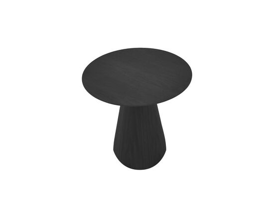 Τραπέζι σαλονιού Donda pakoworld mdf σε μαύρη απόχρωση Φ60x40εκ - ΤΡΑΠΕΖΙΑ ΚΟΥΖΙΝΑΣ στο Milonadakis.gr