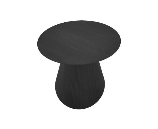 Τραπέζι σαλονιού Donda pakoworld mdf σε μαύρη απόχρωση Φ80x45εκ - ΤΡΑΠΕΖΙΑ ΚΟΥΖΙΝΑΣ στο Milonadakis.gr