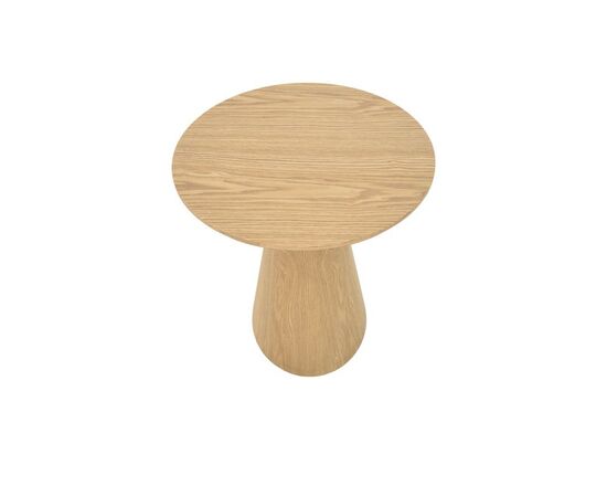Τραπέζι σαλονιού Donda pakoworld mdf σε sonoma απόχρωση Φ60x40εκ - ΤΡΑΠΕΖΙΑ ΚΟΥΖΙΝΑΣ στο Milonadakis.gr