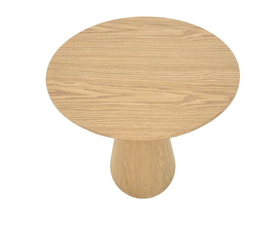 Tραπέζι Donda pakoworld mdf sonoma Φ100x76εκ - ΤΡΑΠΕΖΙΑ ΚΟΥΖΙΝΑΣ στο Milonadakis.gr