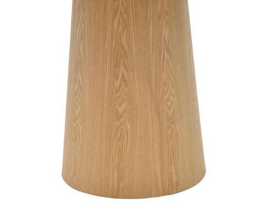 Tραπέζι Donda pakoworld mdf sonoma Φ100x76εκ - ΤΡΑΠΕΖΙΑ ΚΟΥΖΙΝΑΣ στο Milonadakis.gr