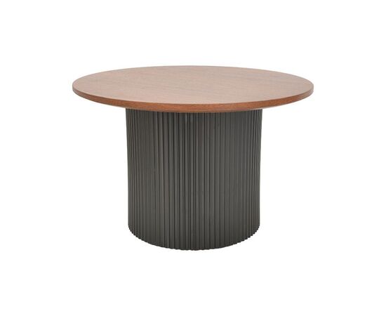 Tραπέζια σαλονιού Dovel pakoworld mdf σετ 2τεμ. καρυδι-μαύρο - ΤΡΑΠΕΖΑΚΙΑ ΣΑΛΟΝΙΟΥ στο Milonadakis.gr