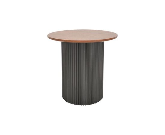 Tραπέζια σαλονιού Dovel pakoworld mdf σετ 2τεμ. καρυδι-μαύρο - ΤΡΑΠΕΖΑΚΙΑ ΣΑΛΟΝΙΟΥ στο Milonadakis.gr