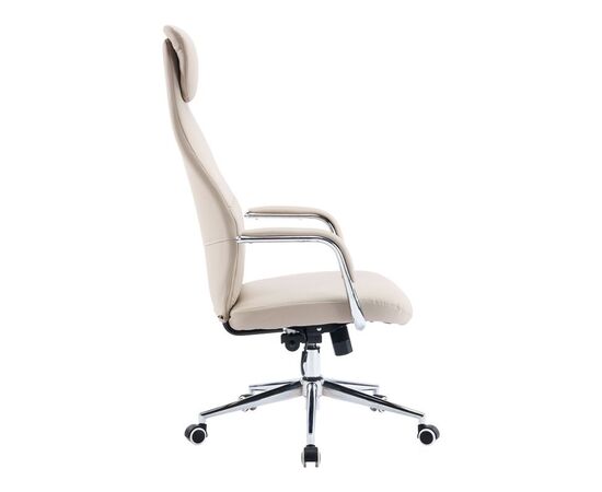 Καρέκλα γραφείου διευθυντή Ferka pakoworld pu σε μπεζ απόχρωση 64x71x120-128εκ - ΚΑΡΕΚΛΕΣ ΓΡΑΦΕΙΟΥ στο Milonadakis.gr