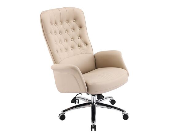 Καρέκλα γραφείου διευθυντή Kaline pakoworld pu σε μπεζ απόχρωση 69x79x115-123εκ - ΚΑΡΕΚΛΕΣ ΓΡΑΦΕΙΟΥ στο Milonadakis.gr