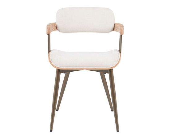 Πολυθρόνα Cameo pakoworld μέταλλο μπρονζέ-white-wash ξύλο-μπέζ ύφασμα 53x49.5x75.5εκ - ΚΑΡΕΚΛΕΣ - ΠΟΛΥΘΡΟΝΕΣ στο Milonadakis.gr