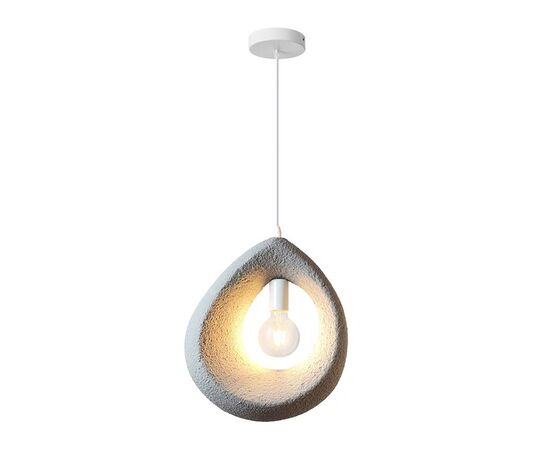 Φωτιστικό οροφής Ferclyn pakoworld E27 ps σε ανοιχτό γκρι 32x24x35εκ - ΦΩΤΙΣΤΙΚΑ ΟΡΟΦΗΣ στο Milonadakis.gr
