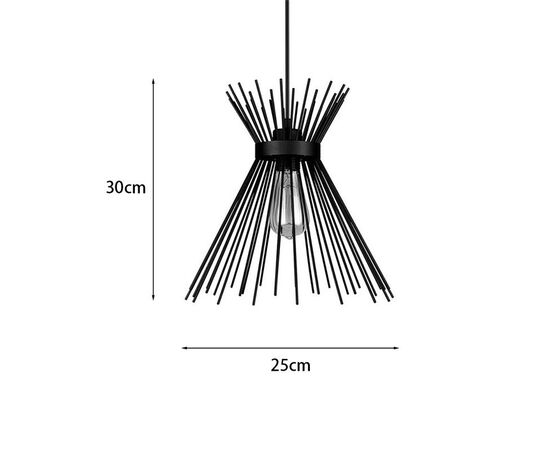 Φωτιστικό οροφής Candle I pakoworld E27 μέταλλο μαύρο Φ25x30εκ - ΦΩΤΙΣΤΙΚΑ ΟΡΟΦΗΣ στο Milonadakis.gr