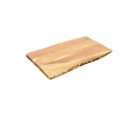 Επιφάνεια τραπεζιού Pozier pakoworld μασίφ ξύλο ακακίας σε φυσική απόχρωση 140x80x4εκ - ΕΠΙΦΑΝΕΙΕΣ ΤΡΑΠΕΖΙΩΝ στο Milonadakis.gr