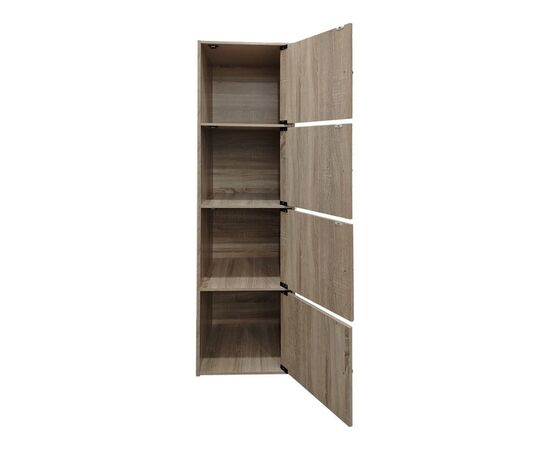 Ντουλάπι-στήλη Gabino pakoworld σε sonoma απόχρωση 40x39x158εκ - ΟΡΓΑΝΩΣΗ ΣΠΙΤΙΟΥ στο Milonadakis.gr