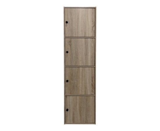 Ντουλάπι-στήλη Gabino pakoworld σε sonoma απόχρωση 40x39x158εκ - ΟΡΓΑΝΩΣΗ ΣΠΙΤΙΟΥ στο Milonadakis.gr