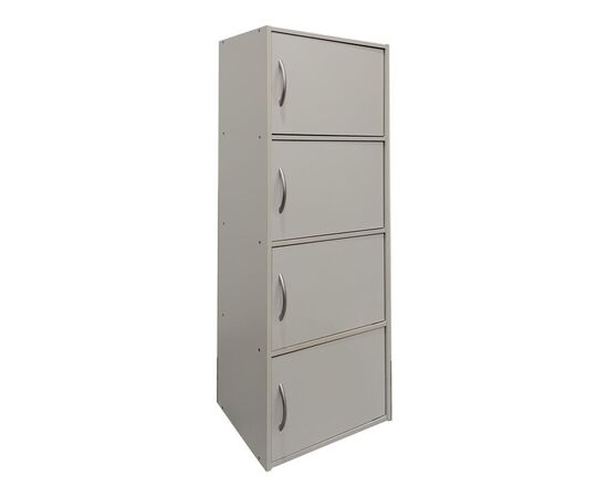Ντουλάπι-στήλη Gabino I pakoworld σε λευκή απόχρωση  40x34.5x120εκ - ΟΡΓΑΝΩΣΗ ΣΠΙΤΙΟΥ στο Milonadakis.gr