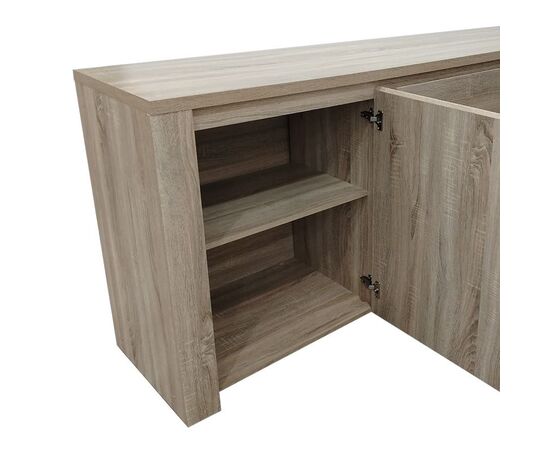 Μπουφές Kalya pakoworld σε sonoma απόχρωση 220x49x89.5εκ - ΜΠΟΥΦΕΔΕΣ-ΚΟΝΣΟΛΕΣ στο Milonadakis.gr