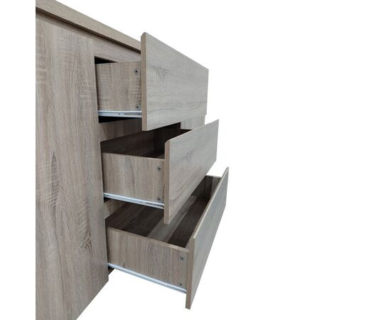 Μπουφές Kalya pakoworld σε sonoma απόχρωση 220x49x89.5εκ - ΜΠΟΥΦΕΔΕΣ-ΚΟΝΣΟΛΕΣ στο Milonadakis.gr