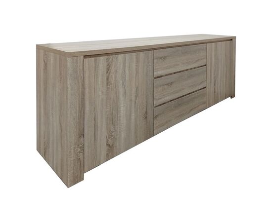 Μπουφές Kalya pakoworld σε sonoma απόχρωση 220x49x89.5εκ - ΜΠΟΥΦΕΔΕΣ-ΚΟΝΣΟΛΕΣ στο Milonadakis.gr