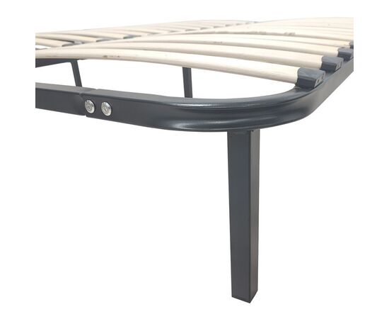 Σομιές μεταλλικός Amaso pakoworld σε μαύρη απόχρωση 160x200x28εκ - ΚΡΕΒΑΤΙΑ στο Milonadakis.gr