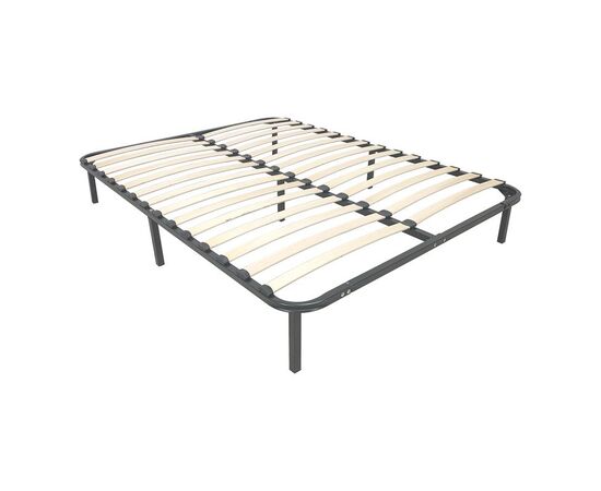 Σομιές μεταλλικός Amaso pakoworld σε μαύρη απόχρωση 160x200x28εκ - ΚΡΕΒΑΤΙΑ στο Milonadakis.gr