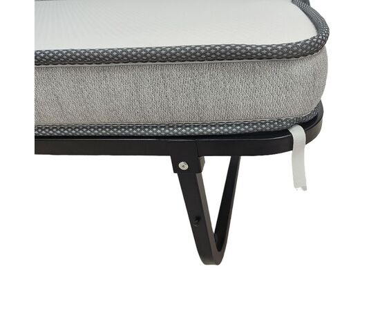 Κρεβάτι πτυσσόμενο με στρώμα Kamu pakoworld σε μαύρη απόχρωση 75x190εκ - ΚΡΕΒΑΤΙΑ στο Milonadakis.gr