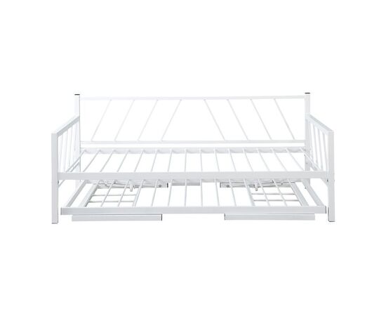 Κρεβάτι-Καναπές Remmie pakoworld μέταλλο λευκό 90x190εκ - ΚΡΕΒΑΤΙΑ στο Milonadakis.gr