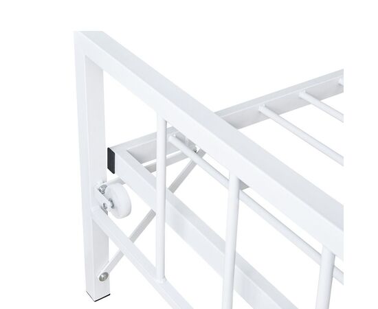 Κρεβάτι-Καναπές Remmie pakoworld μέταλλο λευκό 90x190εκ - ΚΡΕΒΑΤΙΑ στο Milonadakis.gr