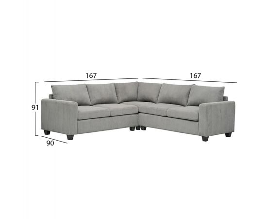 ΓΩΝΙΑΚΟΣ ΚΑΝΑΠΕΣ CALDER HM3286.01 ΓΚΡΙ ΥΦΑΣΜΑ 254x90x91Υεκ. - ΚΑΝΑΠΕΔΕΣ-ΣΑΛΟΝΙΑ στο Milonadakis.gr
