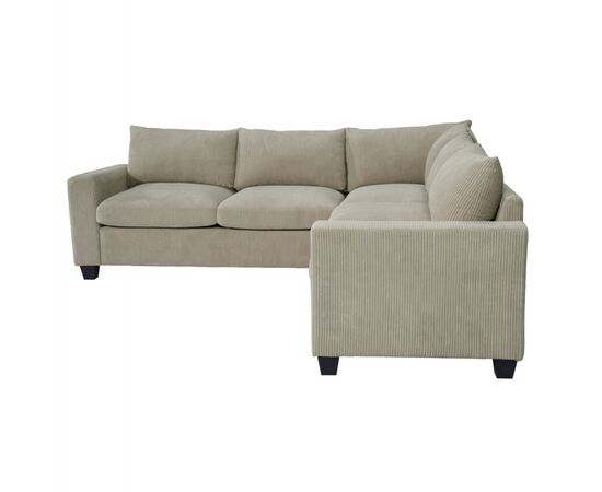 ΓΩΝΙΑΚΟΣ ΚΑΝΑΠΕΣ CALDER HM3286.03 ΜΠΕΖ ΥΦΑΣΜΑ 254x90x91Υεκ. - ΚΑΝΑΠΕΔΕΣ-ΣΑΛΟΝΙΑ στο Milonadakis.gr