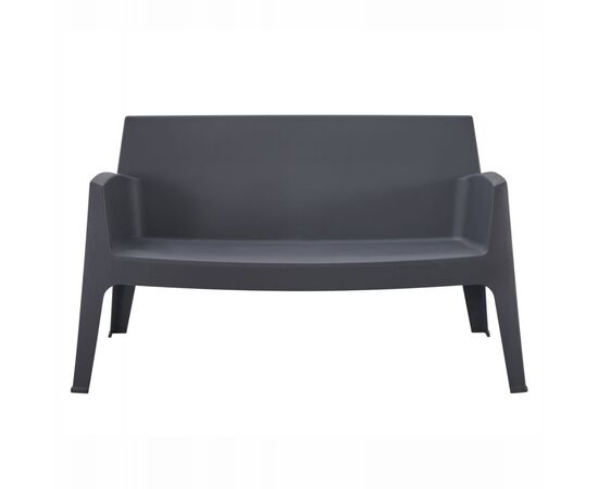 ΚΑΝΑΠΕΣ 2-ΘΕΣΙΟΣ ΠΟΛΥΠΡΟΠΥΛΕΝΙΟΥ SLEEK HM6366.10 ΧΡΩΜΑ ΓΚΡΙ 118x48,5x73Υεκ. - ΚΑΝΑΠΕΔΕΣ στο Milonadakis.gr