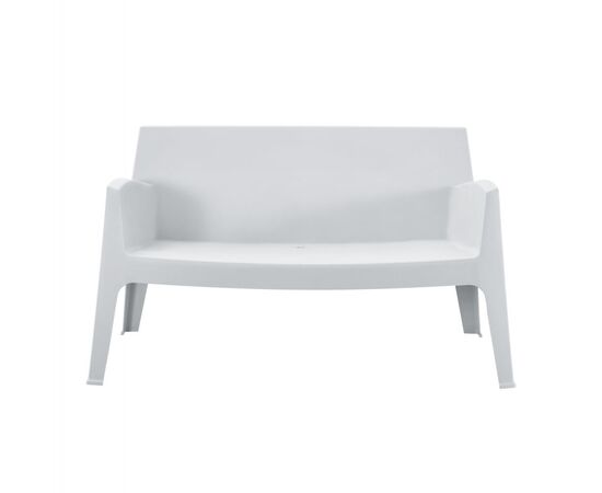 ΚΑΝΑΠΕΣ 2-ΘΕΣΙΟΣ ΠΟΛΥΠΡΟΠΥΛΕΝΙΟΥ SLEEK HM6366.01 ΧΡΩΜΑ ΛΕΥΚΟ 118x48,5x73Υεκ. - ΚΑΝΑΠΕΔΕΣ στο Milonadakis.gr
